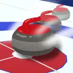 Curling Battle -Simple iOS Icon