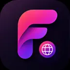 Fapelo: Browser & TV Cast iOS Icon
