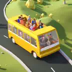 Level Up Bus 3D iOS Icon