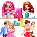 Princess Girl & Dress Up Game iOS Icon