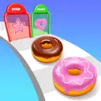 Donut Stack Run: Donut Games iOS Icon