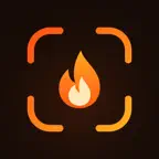 QR Fire iOS Icon