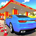 Gas Station Simulator Parking iOS Icon