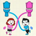 Pull the Pin: Toilet Rush iOS Icon