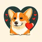 Love Stickers: Cute Hearts iOS Icon