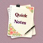 Quick note - One page note iOS Icon