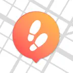 Walking Route App iOS Icon