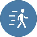 WalkingTestApp iOS Icon