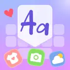 Cool Themes & Fonts: Cute Text icon