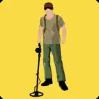 Metal Digger - поиск монет iOS Icon