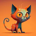 Weird Cats Stickers iOS Icon