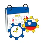 Working Day Calendar Slovenia iOS Icon