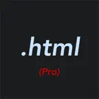 Pro HTML Editor iOS Icon