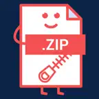 ZipMyFiles: File Compressor iOS Icon