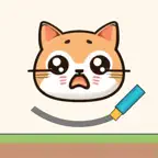Oh No Cat: Drawing Puzzle iOS Icon