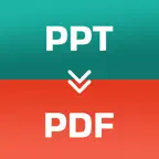 PPT To PDF App iOS Icon