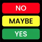 NoMaybeYes icon