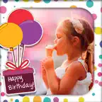 Happy Birthday Photo & Card iOS Icon