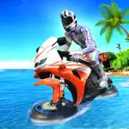 Water Surfer Bike Racing Game iOS Icon