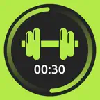 Exercise Timer⋮ Hiit Training iOS Icon