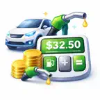FuelFare: Trip Cost Calculator iOS Icon