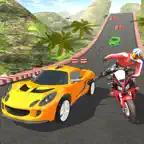 Car vs Bike Racing - Race Game iOS Icon