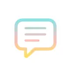 Chat memo. Memo app like tweet iOS Icon