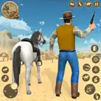 Wild West Cowboy Horse Riding iOS Icon