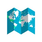 Globe - Map where you've been iOS Icon