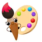 Сoloring book Drawing games iOS Icon