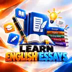 Learn English Essays Guide Icon