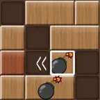 Slide Wooden Block Icon