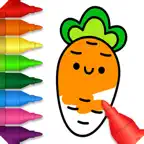 Coloring book Kids Art game iOS Icon