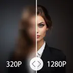 Upscale 4x AI:Photo Enlarger iOS Icon