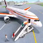 City Airplane Simulator Games iOS Icon