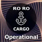 RORO cargo. Operational CES iOS Icon