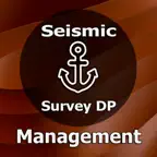 Seismic Survey DP. Management iOS Icon