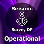 Seismic Survey DP. Operational iOS Icon