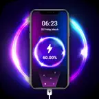 Battery Charging Animation -3D iOS Icon