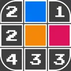 Color Pixel Art By Number Game iOS Icon