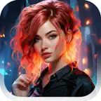 Cabello Artístico: Cabello AI iOS Icon