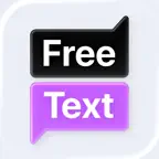 Free Text App Plus 2nd Calling iOS Icon