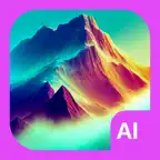 AI Drawing: AI Photo Generator iOS Icon