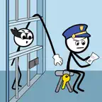 Stickman Thief Stealing Puzzle iOS Icon
