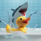 Ducks vs Sharks iOS Icon