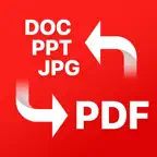 Convert to PDF, Word, PPT, Doc iOS Icon