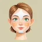 Skin scanner, dermatology&acne iOS Icon