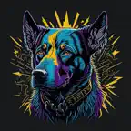 Graffiti Dog Stickers iOS Icon