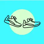 Move Metrics: Step Counter App iOS Icon
