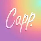 Capp: add text to photo video iOS Icon